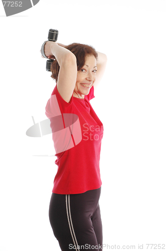 Image of woman exercising 887