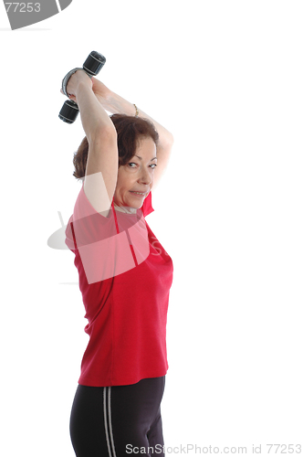 Image of woman exercising 889