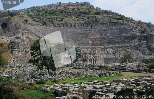 Image of Ancient Theater In Ephesus