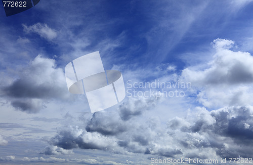 Image of Cloudy sky