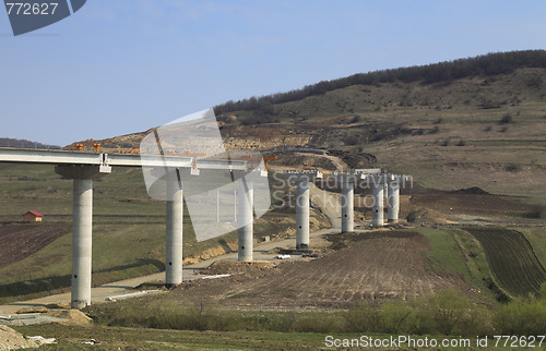 Image of Road construction site