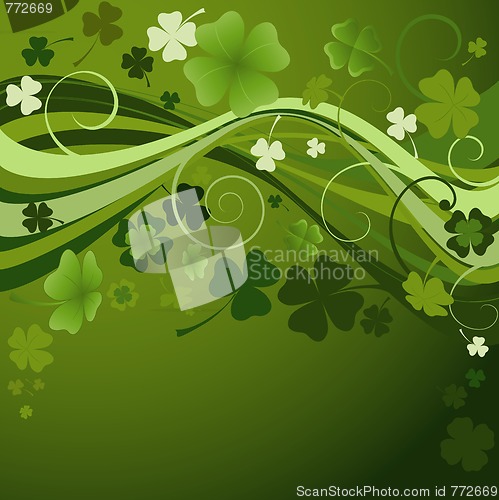 Image of design for St. Patrick's Day