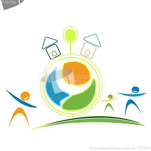 Image of happy world
