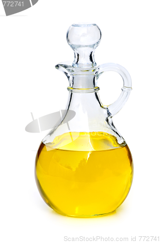 Image of Bottle with oil