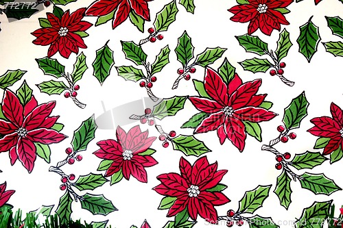 Image of Poinsettia background
