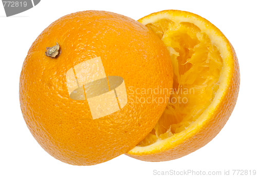 Image of Squashed orange