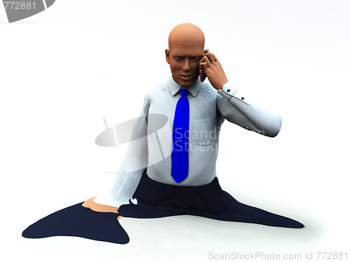 Image of Melted Businessmen