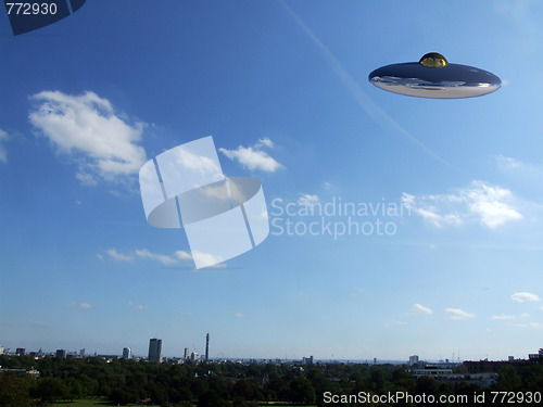 Image of UFO Over London