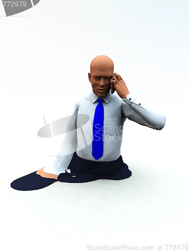 Image of Melted Businessmen