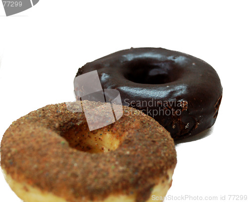 Image of two donuts