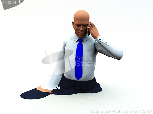 Image of Melted Businessmen