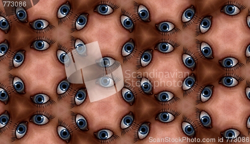 Image of Eye Tile Pattern