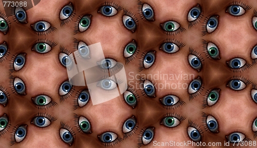 Image of Eye Tile Pattern