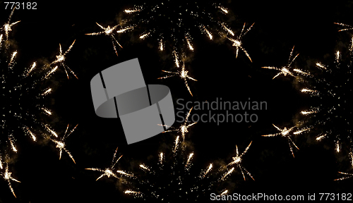 Image of Fireworks Seamless Pattern