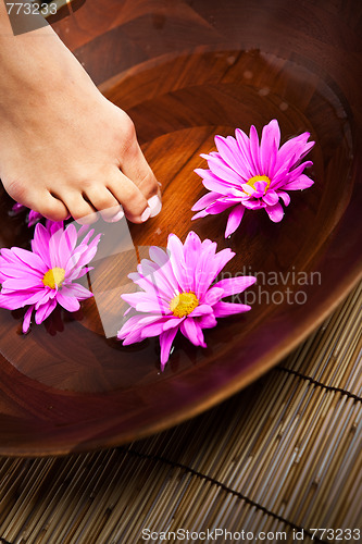 Image of Beauty spa girl