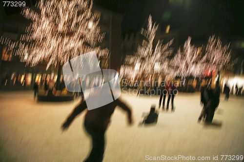 Image of Evening skating