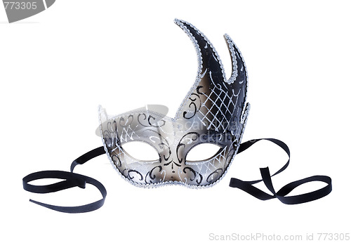 Image of Isolated  Venetian mask