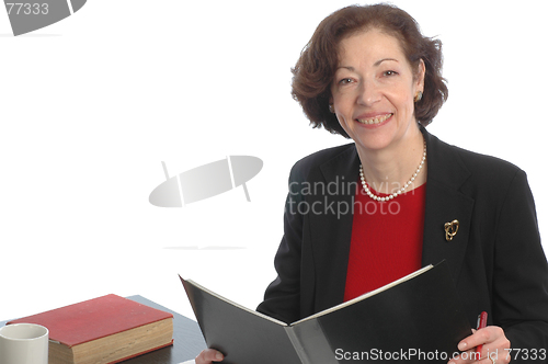 Image of smiling business woman 677