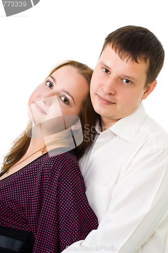 Image of Positive young couple