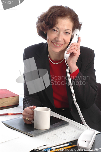 Image of smiling business woman 700