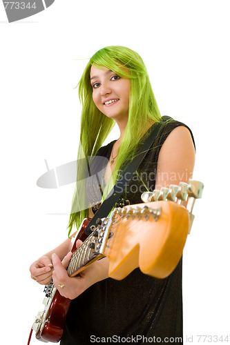 Image of Creative guitarist