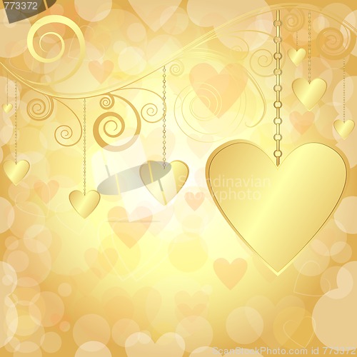 Image of Valentine elegant background