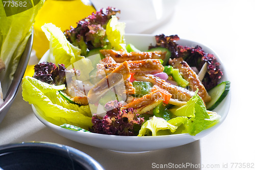 Image of sesame chicken salad