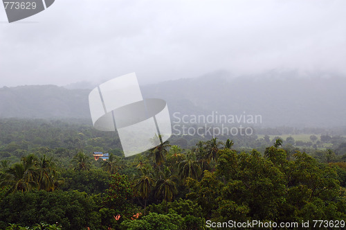 Image of Srii Lanka In Fog