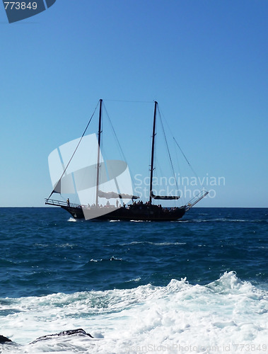 Image of Old Sailing Ship