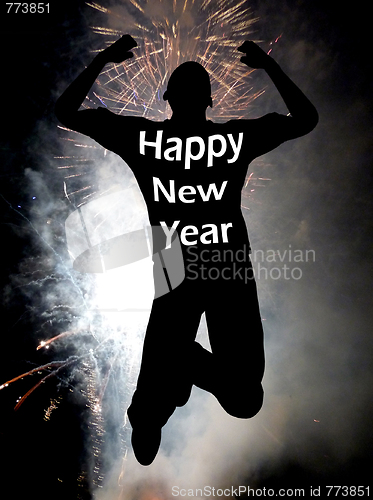 Image of Happy New Year Man