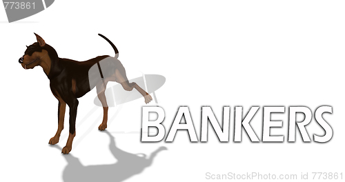 Image of Dog That Hates Bankers