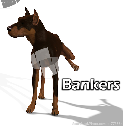 Image of Dog That Hates Bankers