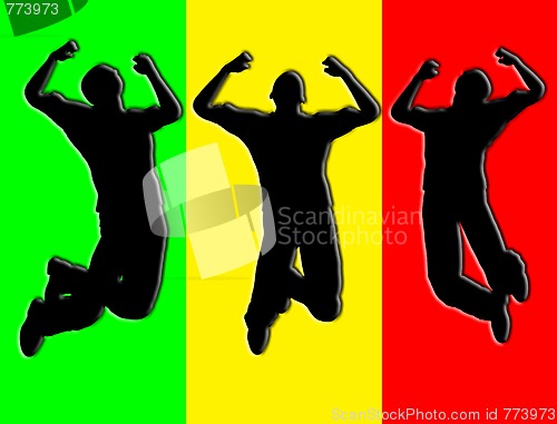 Image of Jumping Men