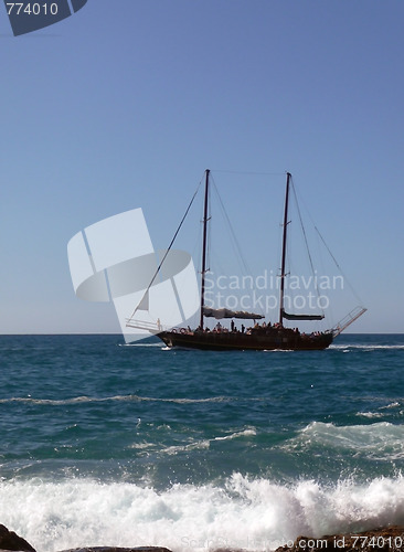 Image of Old Sailing Ship