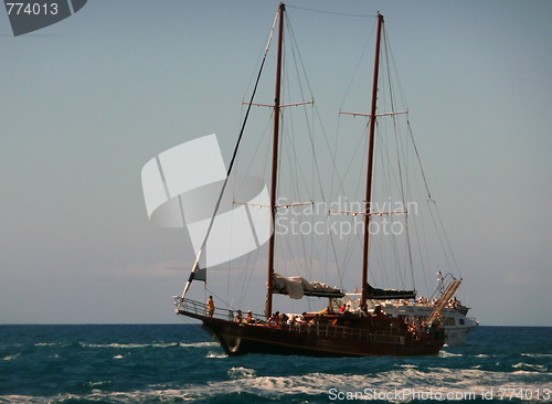 Image of Old Sailing Ship