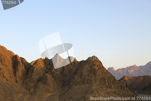 Image of Egyptian rocky desert