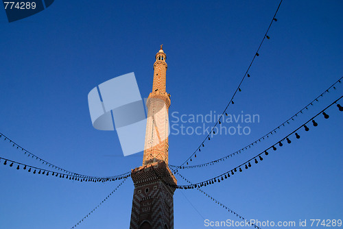 Image of minaret hight tower