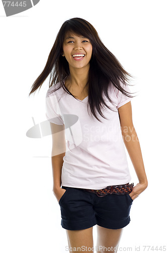 Image of beautiful, young asian woman