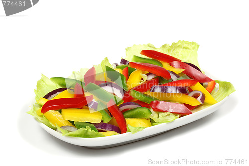 Image of Isolated salad