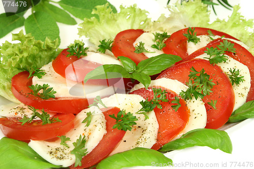 Image of Caprese salad