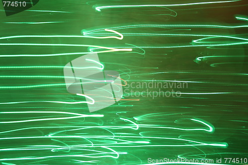 Image of Green Light Blur