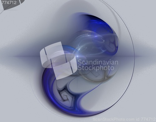 Image of abstract blue background