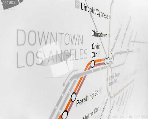 Image of Subway map