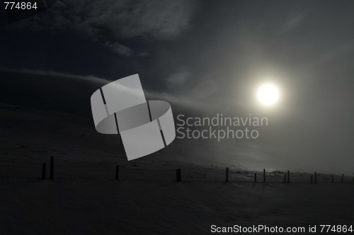 Image of snow in the mournes