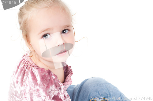 Image of Girl in studio