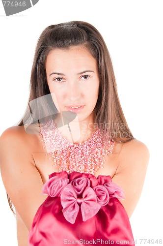Image of Beautiful brunette