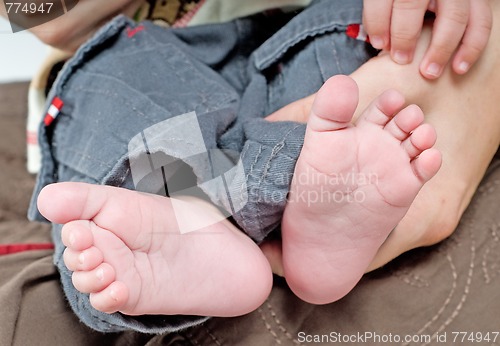 Image of Newborn foot