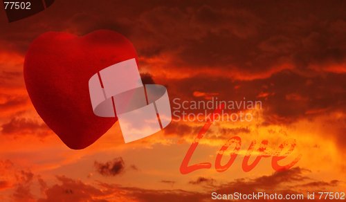 Image of Sunset love