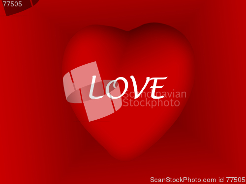 Image of Valentine love design