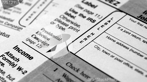 Image of Tax forms